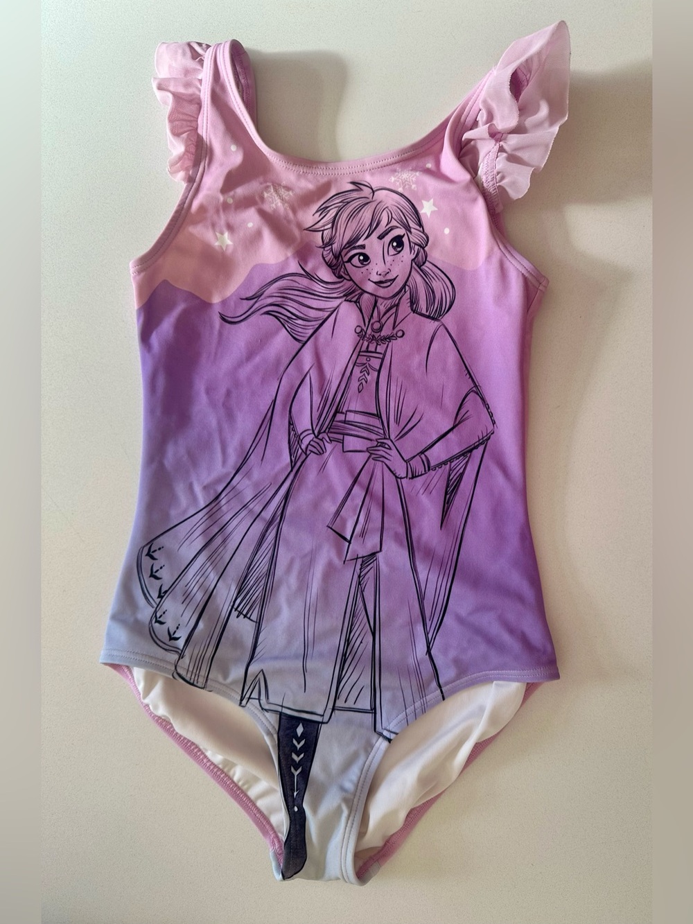 Hanna Andersson - Frozen Anna Swimsuit - Size 140 / 10